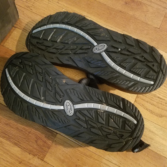 Nearly New Men\'s Chaco Classic Sandals Sz. 12 Split Gray main image 5
